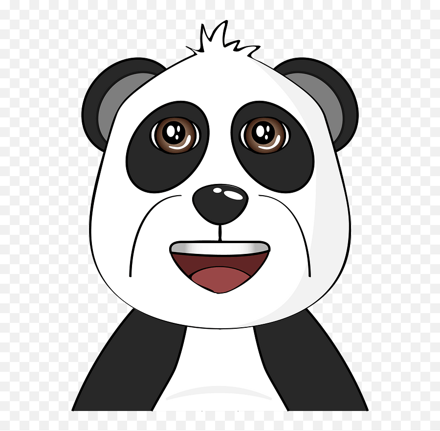 Happy Panda Clipart Free Download Transparent Png Creazilla - Giant Panda,Panda Png
