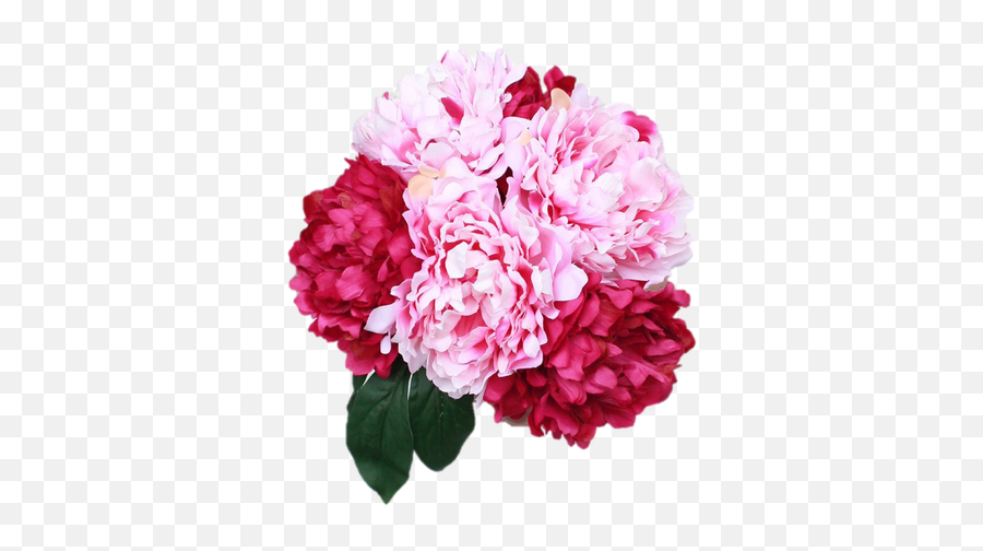 Pink Peony Png - Find Gorgeous Premade Silk Wedding Bouquets Common Peony,Peony Png