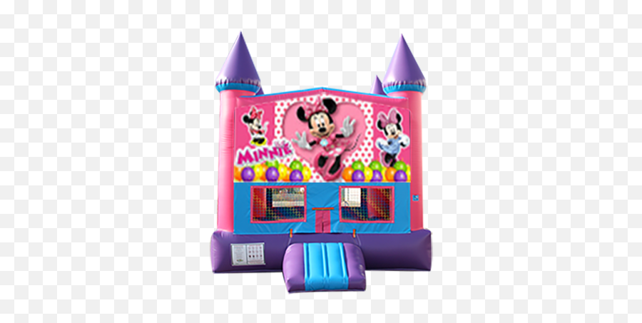 Jumping Joeu0027s Inflatables - Bounce House Rentals And Slides Pj Masks Moonwalk Png,Minnie Mouse Pink Png