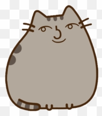 Pusheen Lenny Lennyface Cute Sticker By Kimyo - Pusheen Lenny Face png