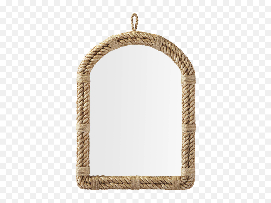 Nautical Rope Mirror Arch - Solid Png,Rope Border Png