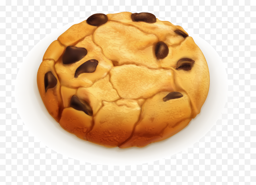 Chocolate Chip Cookie Sugar - Cookie Vector Png,Cookies Transparent Background