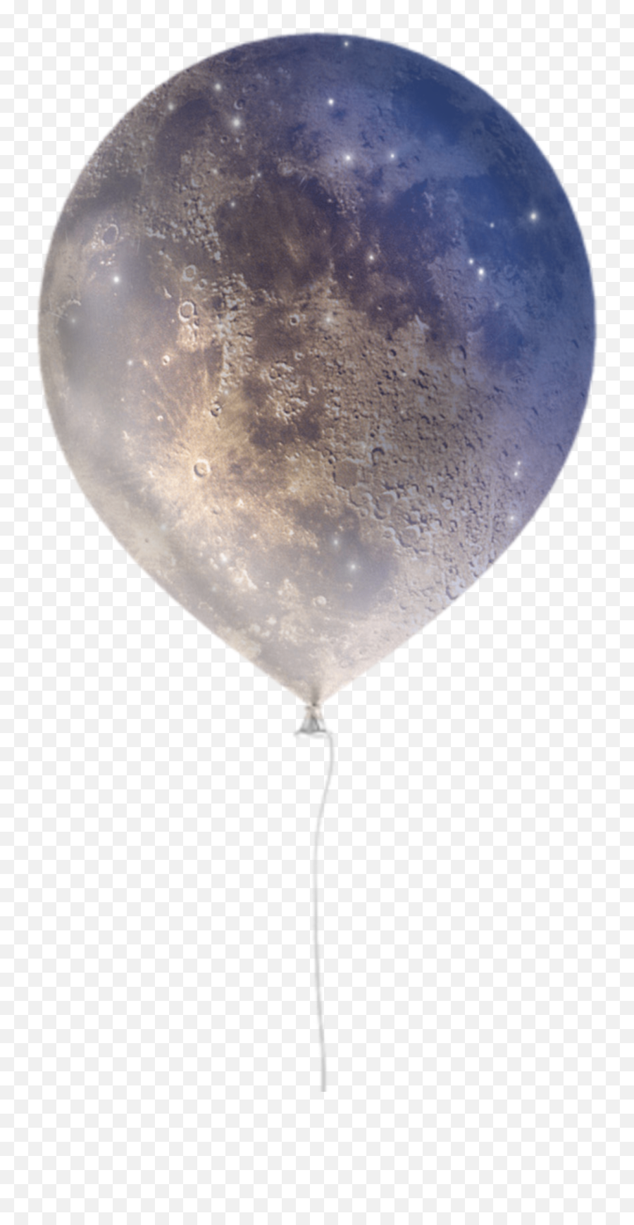 Moon Balloon Sticker By Jacqueline - Balloon Png,Baloon Png