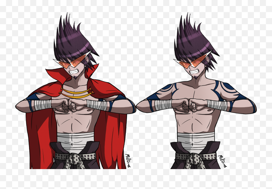 Kaito As Kamina From Gurren Lagann - Kaito And Kamina Png,Gurren Lagann Png