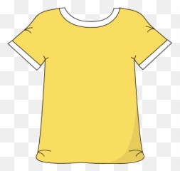 T - Yellow Shirt Clip Art png