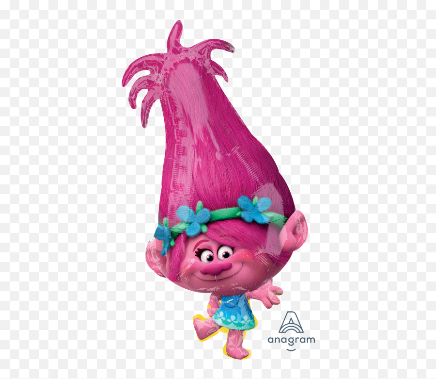 Trolls Poppy Png - Giant Trolls Balloon,Poppy Troll Png