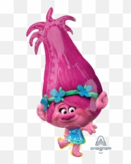 Trolls Poppy Png - Giant Trolls Balloon,Poppy Troll Png