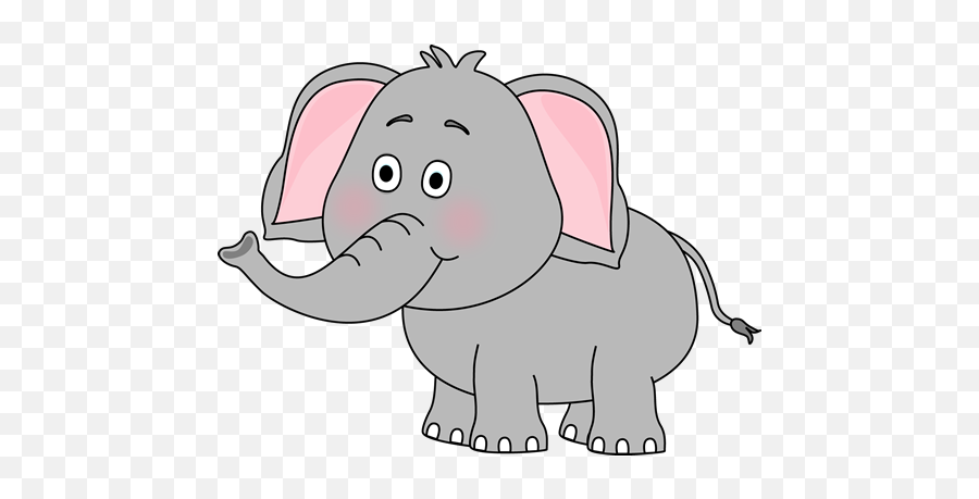 Announcements Clipart Elephant - Clipart Transparent Elephant Png,Elephant Transparent Background