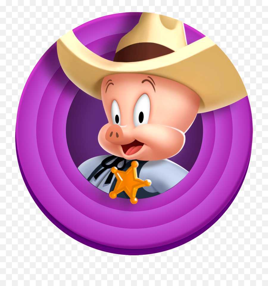 Sheriff Porky - Looney Tunes World Of Mayhem Porky Png,Porky Pig Png