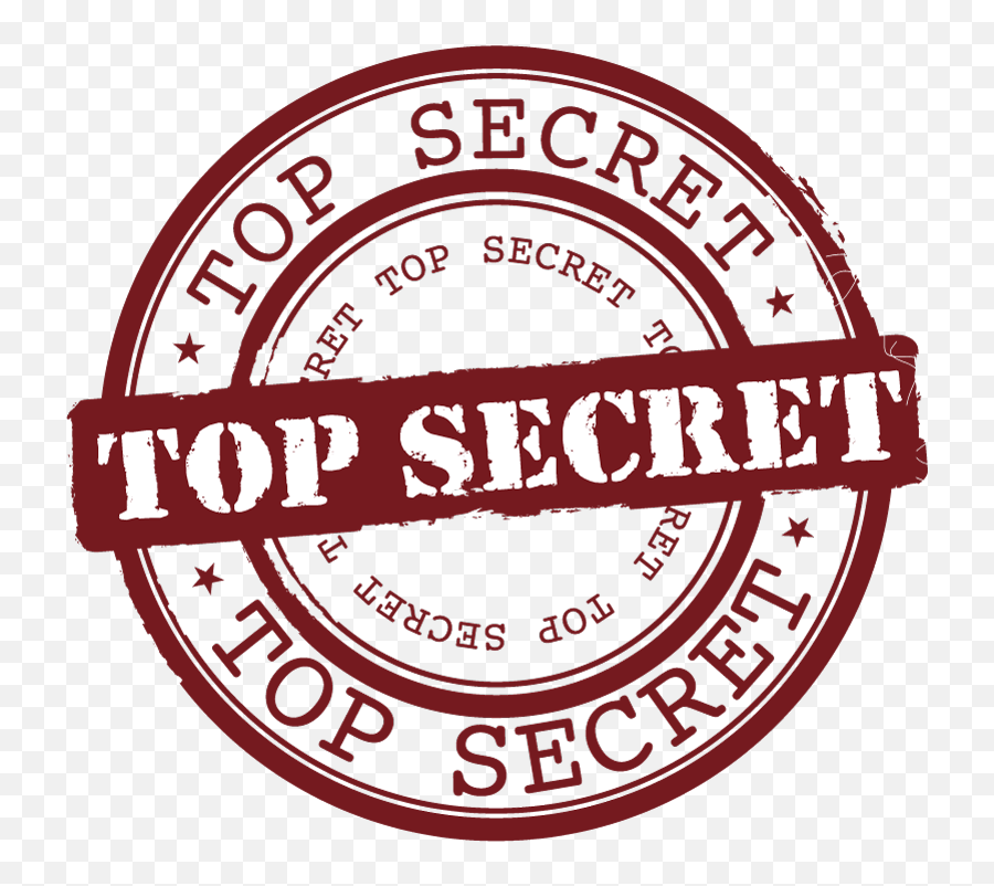 Tampon Top Secret Png 1 Image - Top Secret Stamp,Top Secret Png