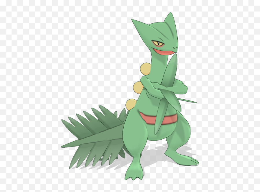 Pokemon Sceptile Sticker By Jose Garcia - Fictional Character Png,Sceptile Png