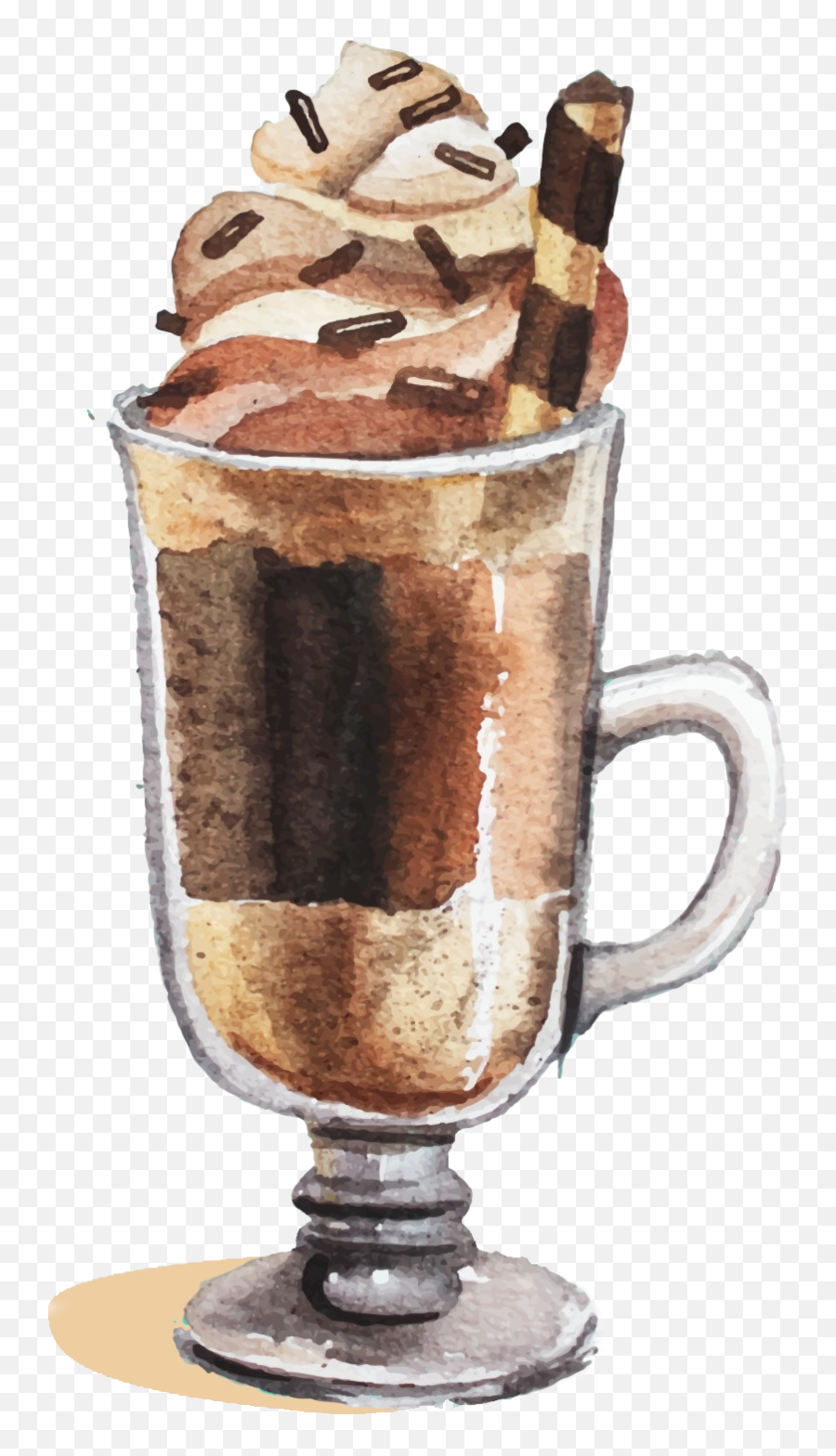 Hot Chocolate Png Clipart Mart - Transparent Hot Chocolate Drawing,Hot Chocolate Transparent