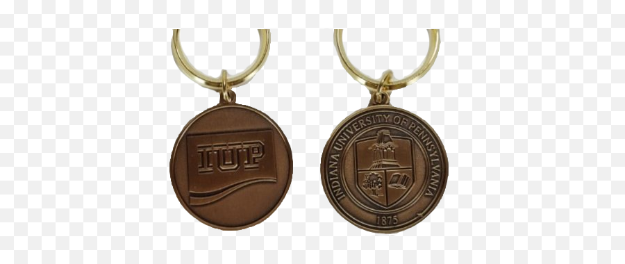 Keychain Iup Seal Wave Logo Png