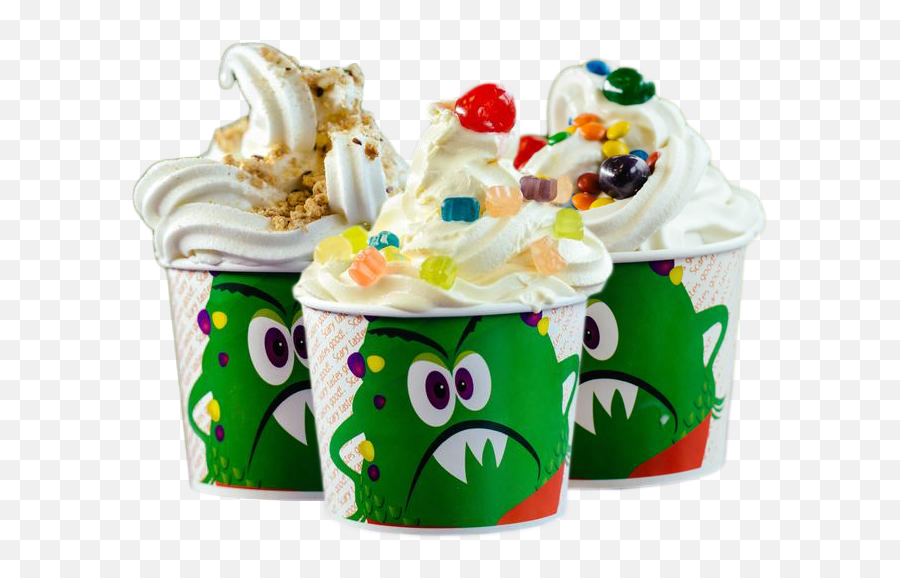 Monster Yogurt - Monster Yogurt Png,Frozen Yogurt Png