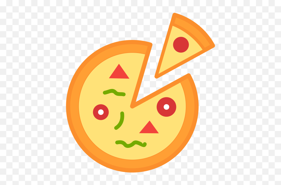 Pizza Icon Png And Svg Vector Free Download - Vector Pizza Icon Png,Dinner Icon Png