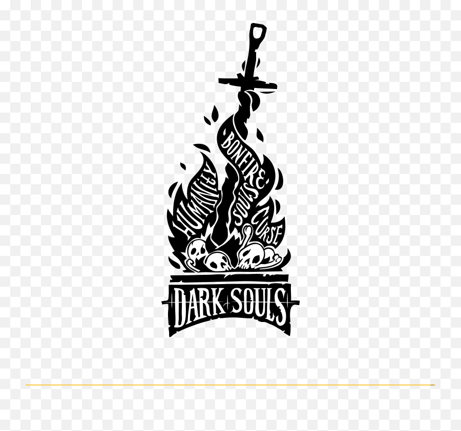 Dark Souls Bonfire Merchandise Lauren Goss - Dark Souls Logo Png,Dark Souls Png