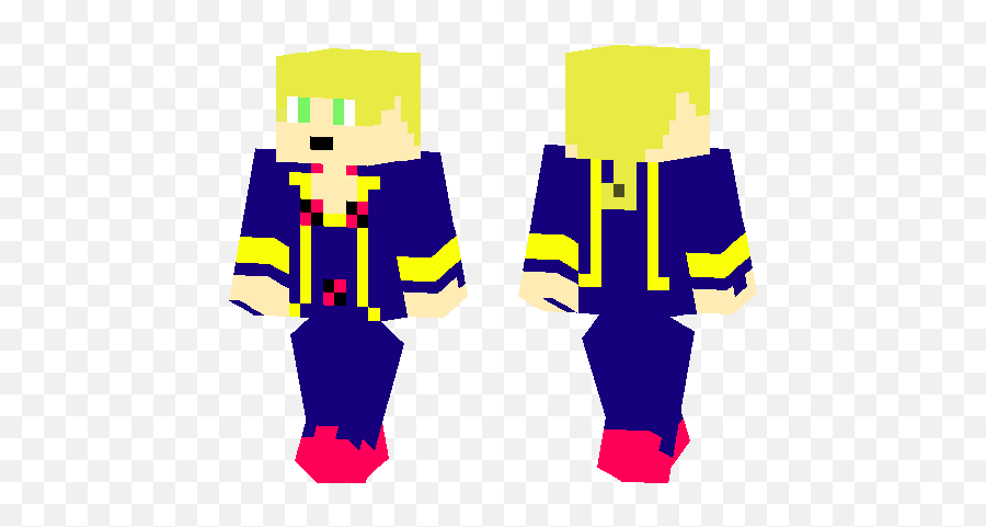 Giorno Giovanna Minecraft Pe Skins - Giorno Giovanna Minecraft Skin Green Png,Giorno Png