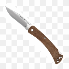 Buck 110 Slim Pro Brown Micarta Folding - Solid Png,Tingley Icon Jacket