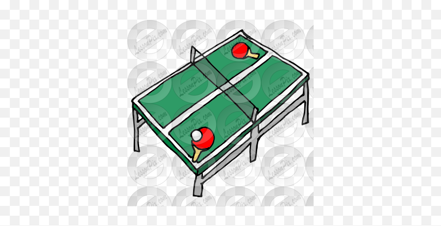 Ping Pong Picture For Classroom Therapy Use - Great Ping Furniture Style Png,Ping Pong Paddle Icon