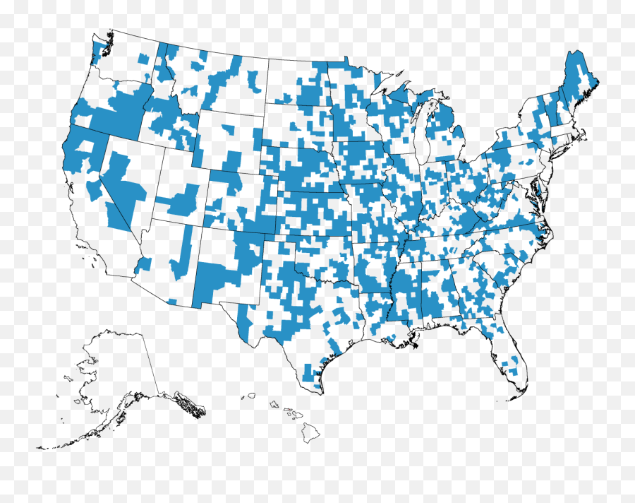 Cartograms Musings - Rural Parts Of The Us Png,Cartography Statue Icon ...