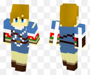 Download Link Form Zelda Breath Of The Wild Minecraft Skin - Illustration Png,Breath Of The Wild Link Png