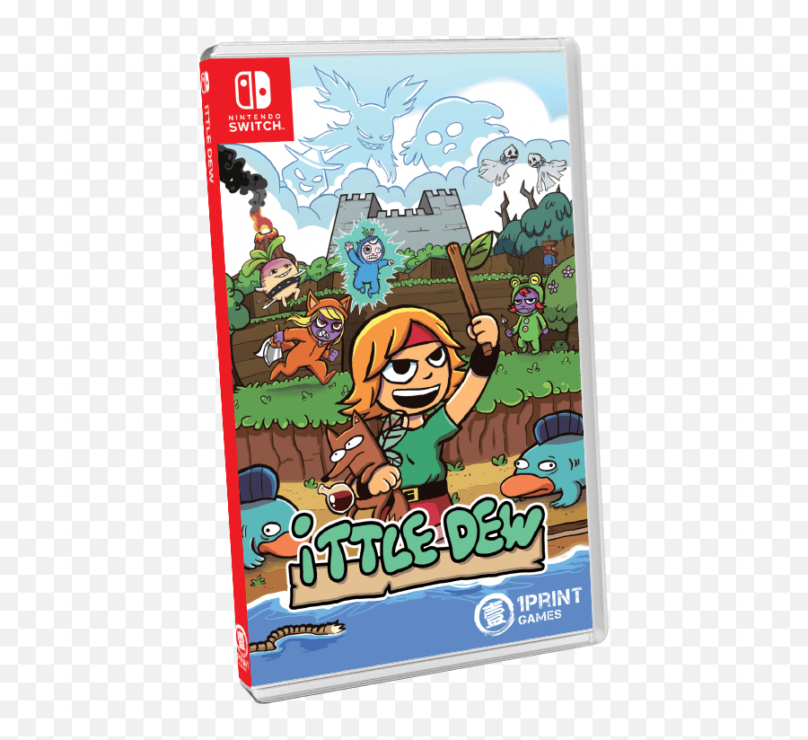 1print Games - Ittle Dew Nintendo Switch Png,Png Games