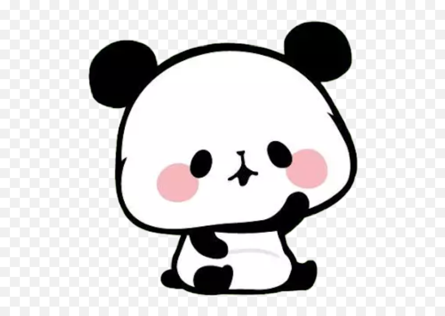 Cute Mochi Panda Png
