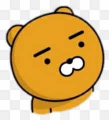 Kakaotalk Kakaofriend Kakaoryan Sticker By Toocheloona - Kakao Emoticon png