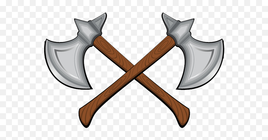 Tool Clipart Hatchet Transparent Free For - Viking Crossed Axes Png,Hatchet Png