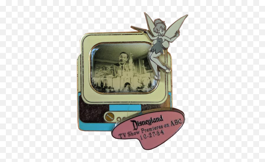 Tinker Bell With Walt - Disneyland 50th Anniversary Fairy Png,Disney Pin Trading Icon Pins