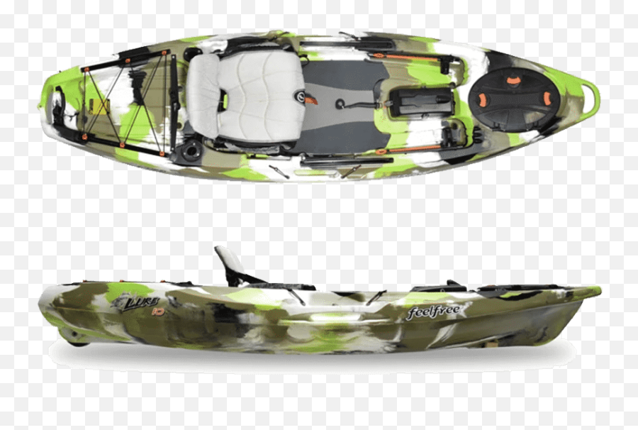 Feel Free Lure 10 Kayak - Canoe The Caney Canoe And Kayak Kayak Feelfree Lime Camo Png,Pelican Icon 120x Angler