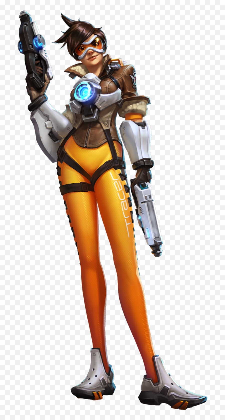 Games - Tracer Overwatch Characters Female Png,Diva Overwatch Icon