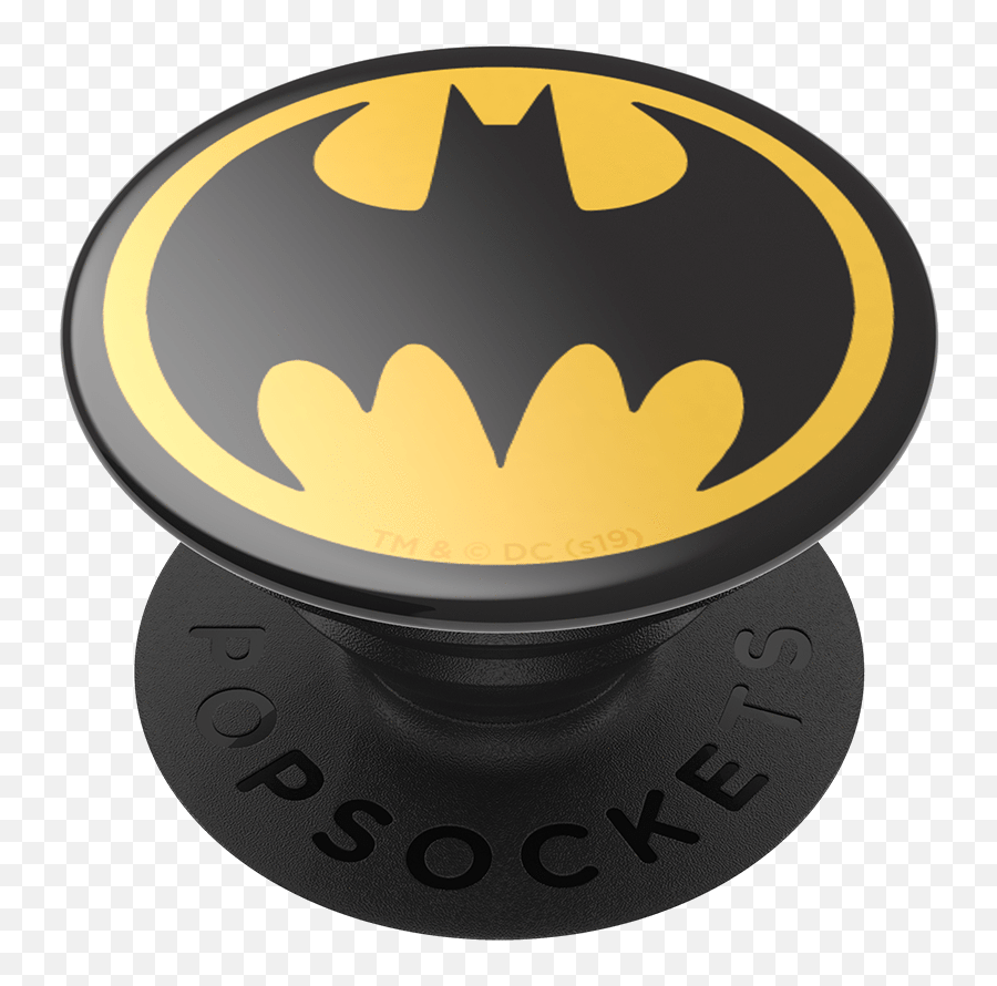 Batman Logo Popgrip Popsockets Official - Batman Popsocket Png,Animated Batman Icon