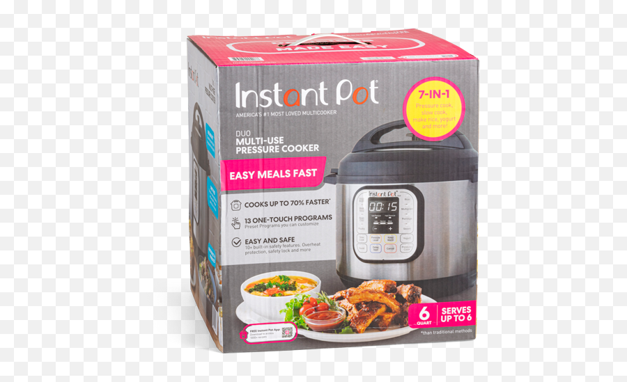 Instant Pot Duo 6 - Qt Multiuse Pressure Cooker Shop Hstv Instant Pot Png,Instant Pot Icon