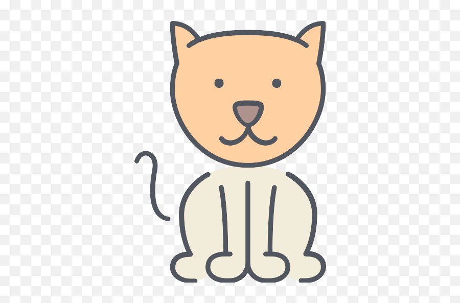 Cat Vector Svg Icon 86 - Png Repo Free Png Icons Dog Smile Cartoon Gif,Cat Icon Meaning