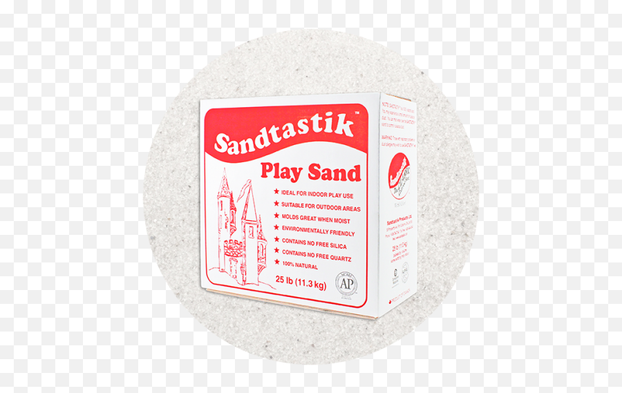 50 Lb 22 Kg Sparkling White Play Sand - Circle Png,Sand Pile Png