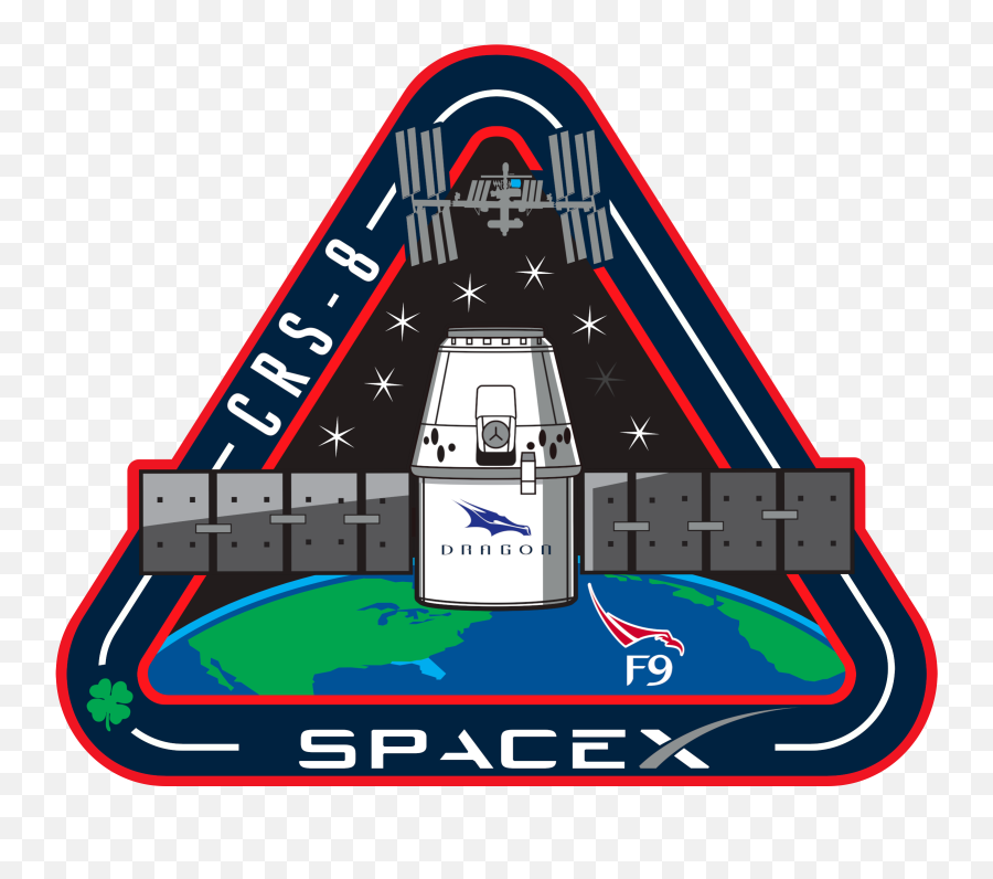 Telemetry - Dataspacex Crs8 At Master Shahar603telemetry Mission Patches Spacex Png,Spacex Png