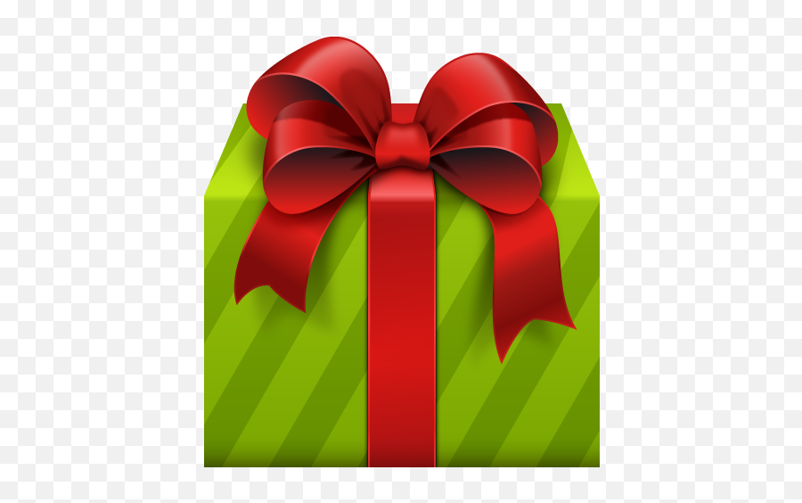 Green Gift Box With Red Bow Png Picture - Gift Red And Green,Green Bow Png