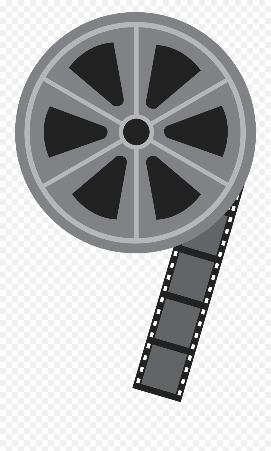 Movie Reel Png Download Free Clip Art - Film Reel Clip Art,Film Reel Png