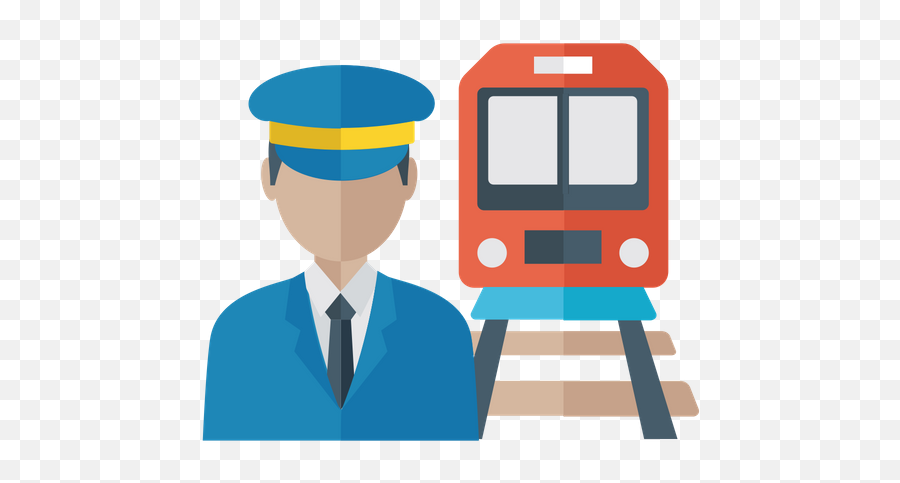 Train Driver Icon Of Flat Style - Engineer And Accountant Jokes Png,Driver Png