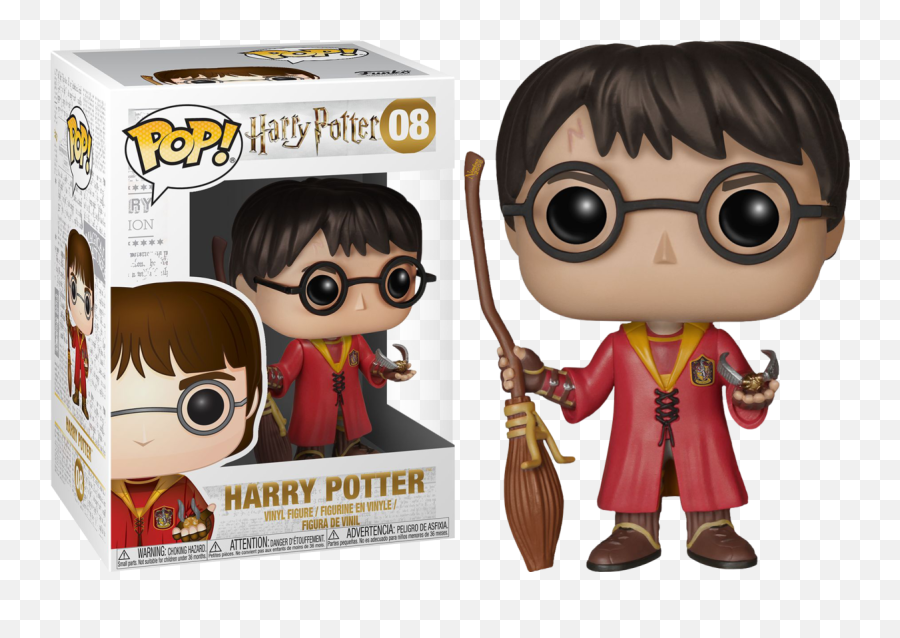 Funko Pop Harry Potter - Harry Potter Quidditch 08 Png,Harry Potter Glasses Transparent