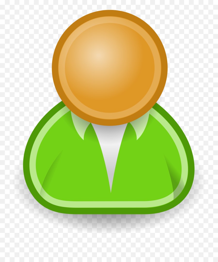 Download Green Person Icon Transparent Png - Person Icon Transparent Background,Green Transparent Background