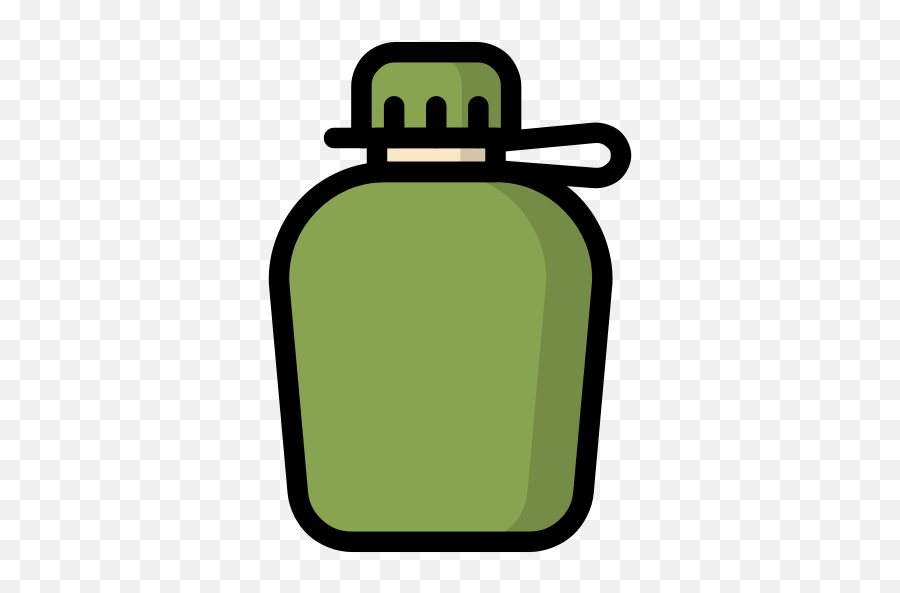 Camp Camping Drink Travel Water Icon - Camping Water Bottle Clipart Png,Water Bottle Clipart Png