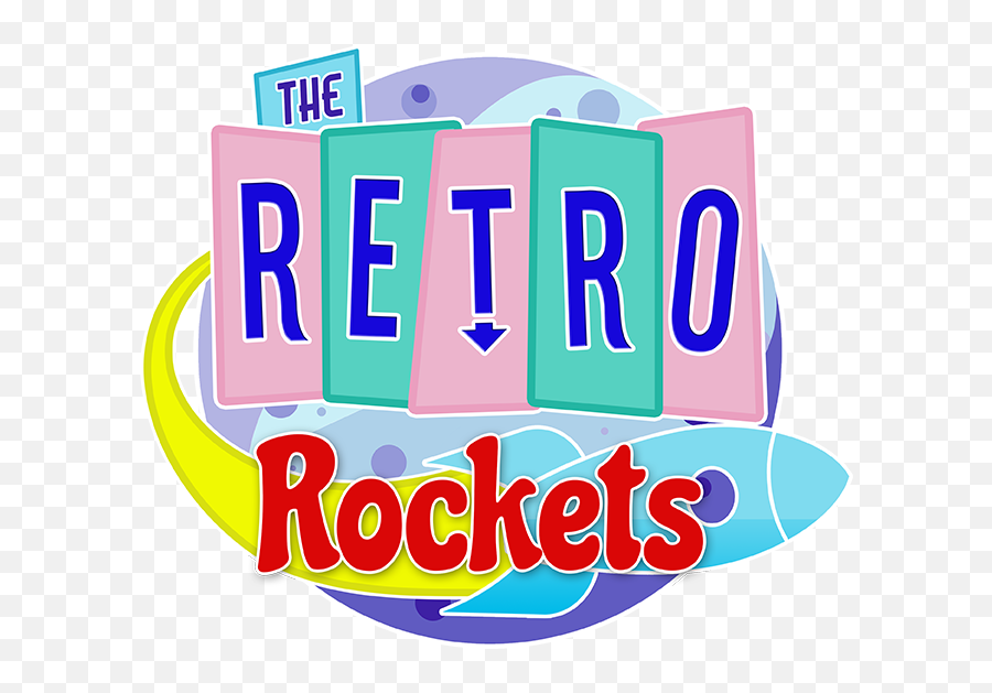 Retro Rockets U2013 Space Age Rock U0026 Roll - Clip Art Png,Rockets Logo Png