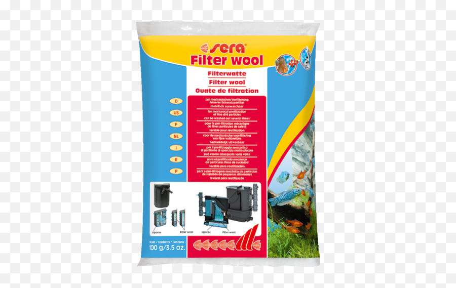 Sera Filter Wool - Sera Filter Wool 500g Png,Transparent Dog Filter