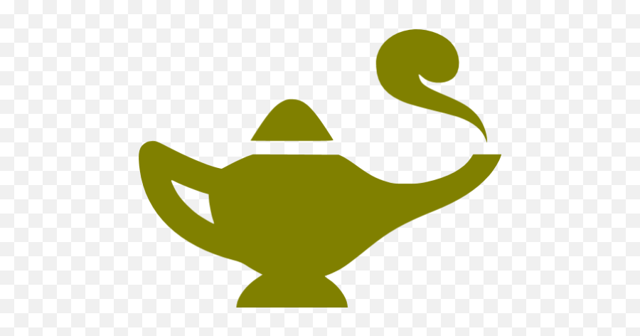 Olive Lamp Genie Icon - Free Olive Lamp Icons Genie Lamp Vector Png,Genie Png