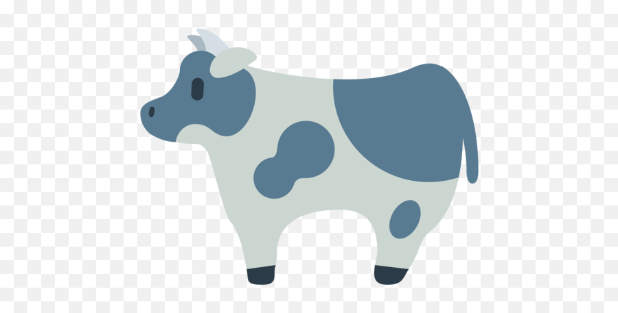 Cow Emoji - Emoji Png,Cow Emoji Png