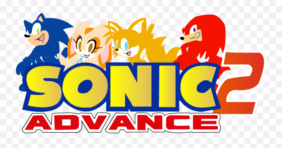 Sonic Video Game Title Logos - Sonic Advance 2 Logo Png,Shadow The Hedgehog Logo
