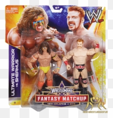 Download Wwe Figure 2 Pack Ultimate Warrior U0026 Sheamus - Full Wwe Fantasy Matches Toys Png,Sheamus Png