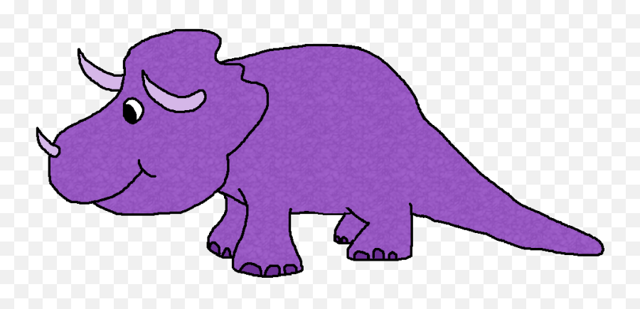 Dinosaur Clipart Purple Transparent Free - Dino Clipart For Kids Png,Dinosaur Clipart Png